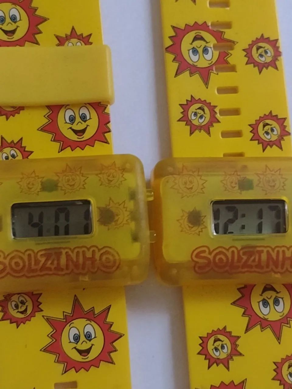 2 Relógios digital solzinho