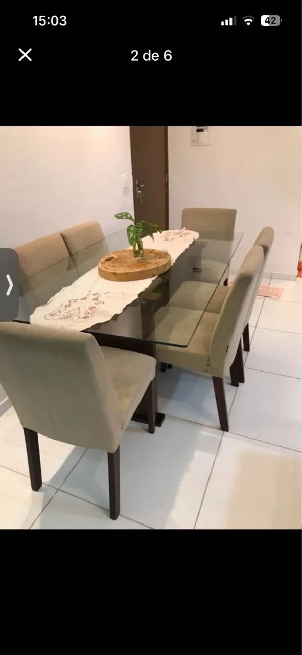 Vendo mesa (sem cadeiras) - Foto 4