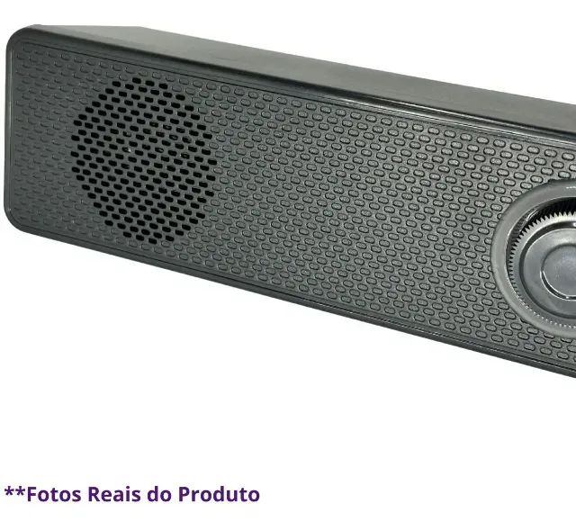 Caixa De Som Pc Tv Celular P2 E Usb Plug & Play Cor Preto - Foto 5