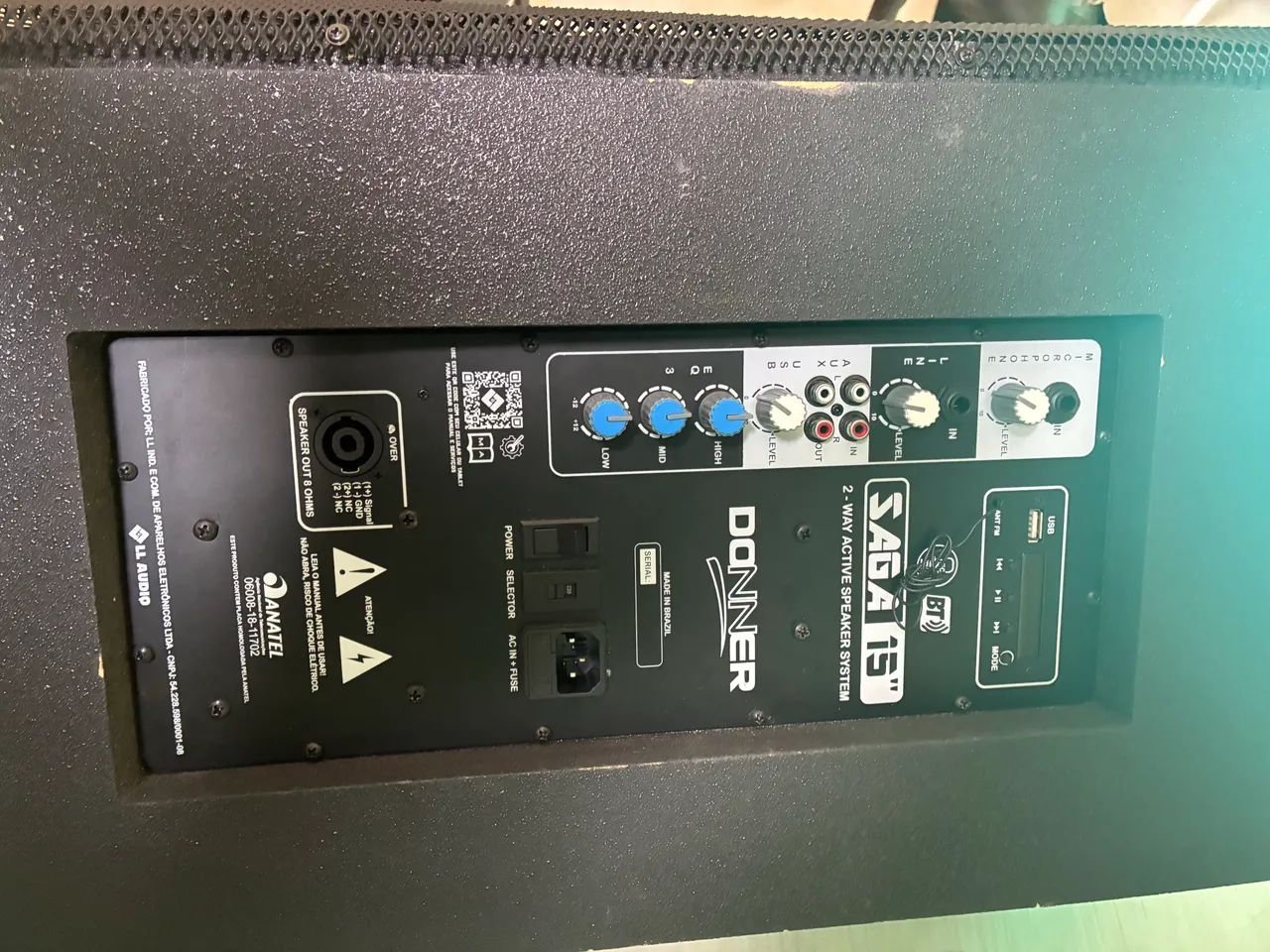 Caixa Ativa LL Audio Donner Saga 15  - Foto 4