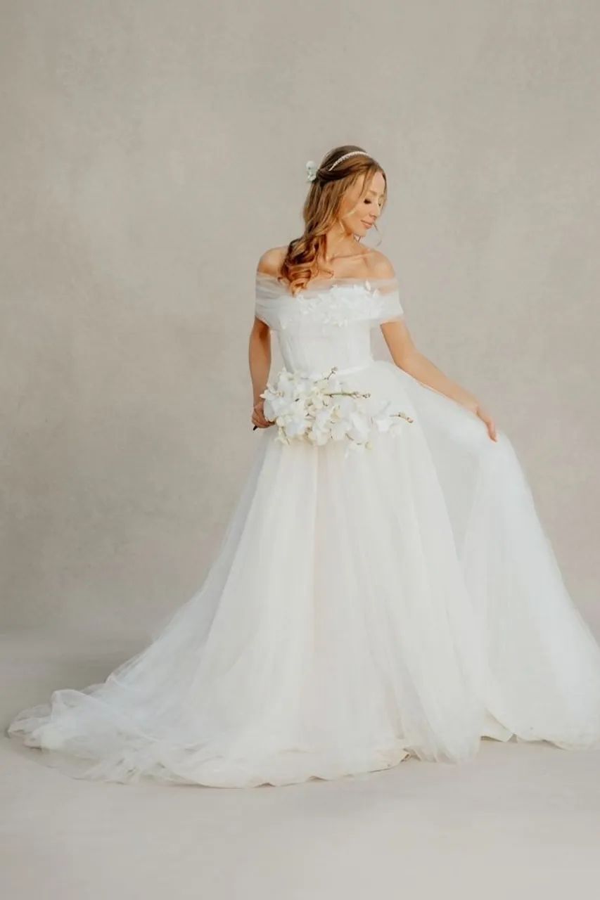 Vestido de noiva delicado e romântico  - Foto 3