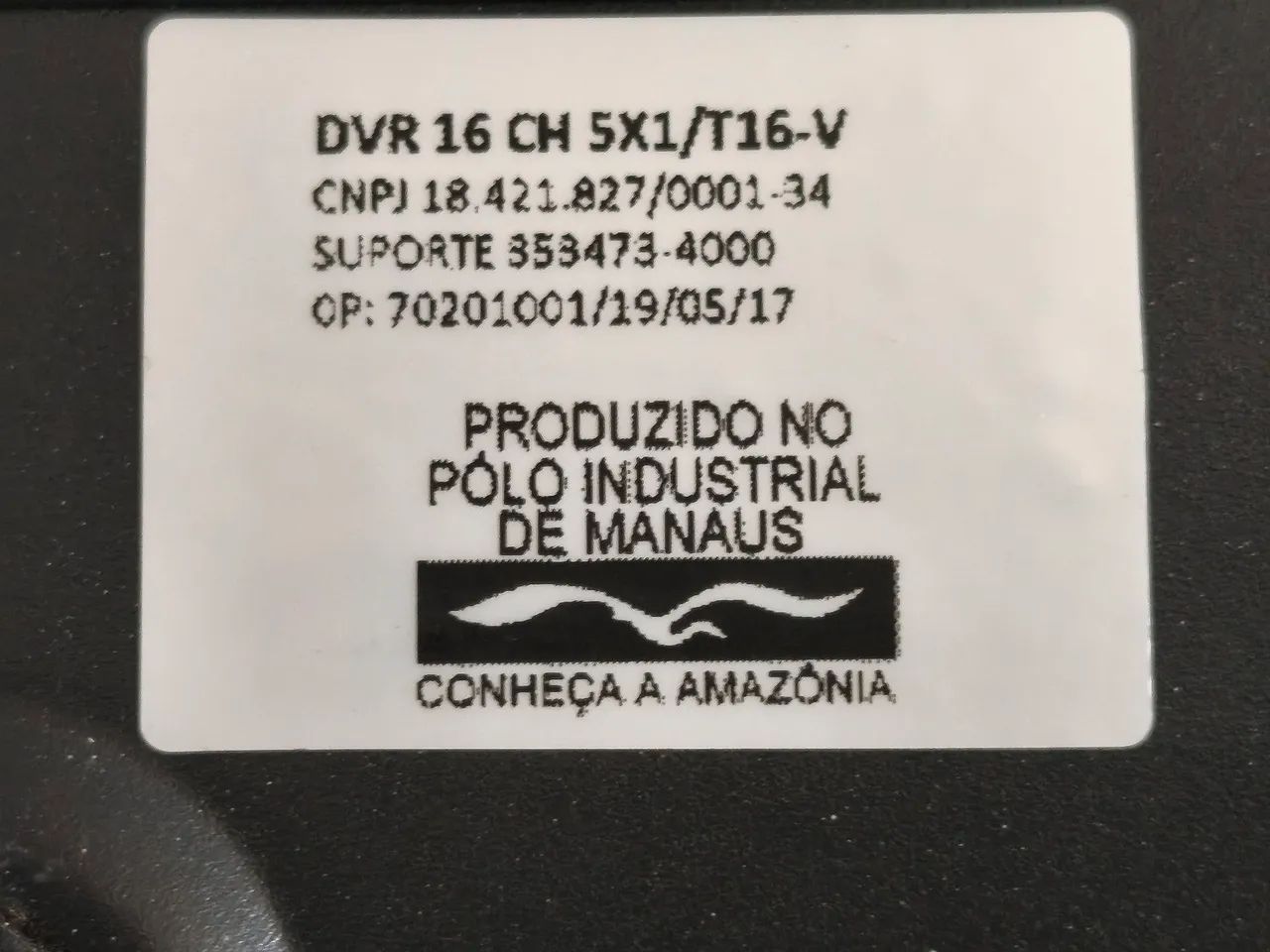 DVR Clear CFTV 16 Canais 5×1 - Modelo T16-V - Foto 3