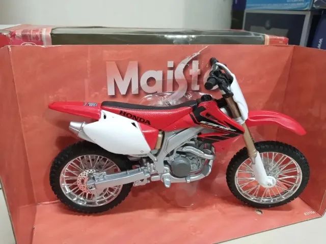Miniatura Moto Honda Crf450r 1/12 Maisto Rara #7226 - Foto 6
