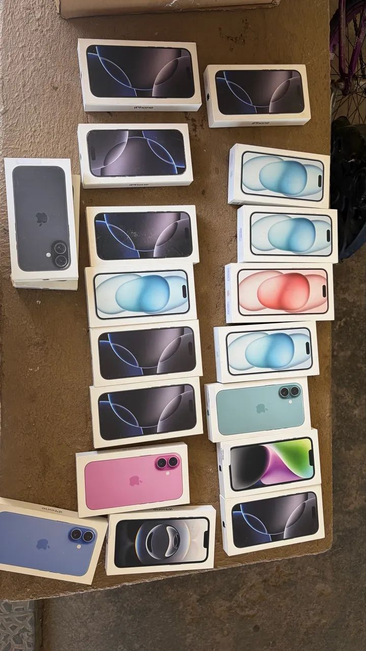 Caixas iPhone (vazias) do 15 ao 17 pro max - Foto 3