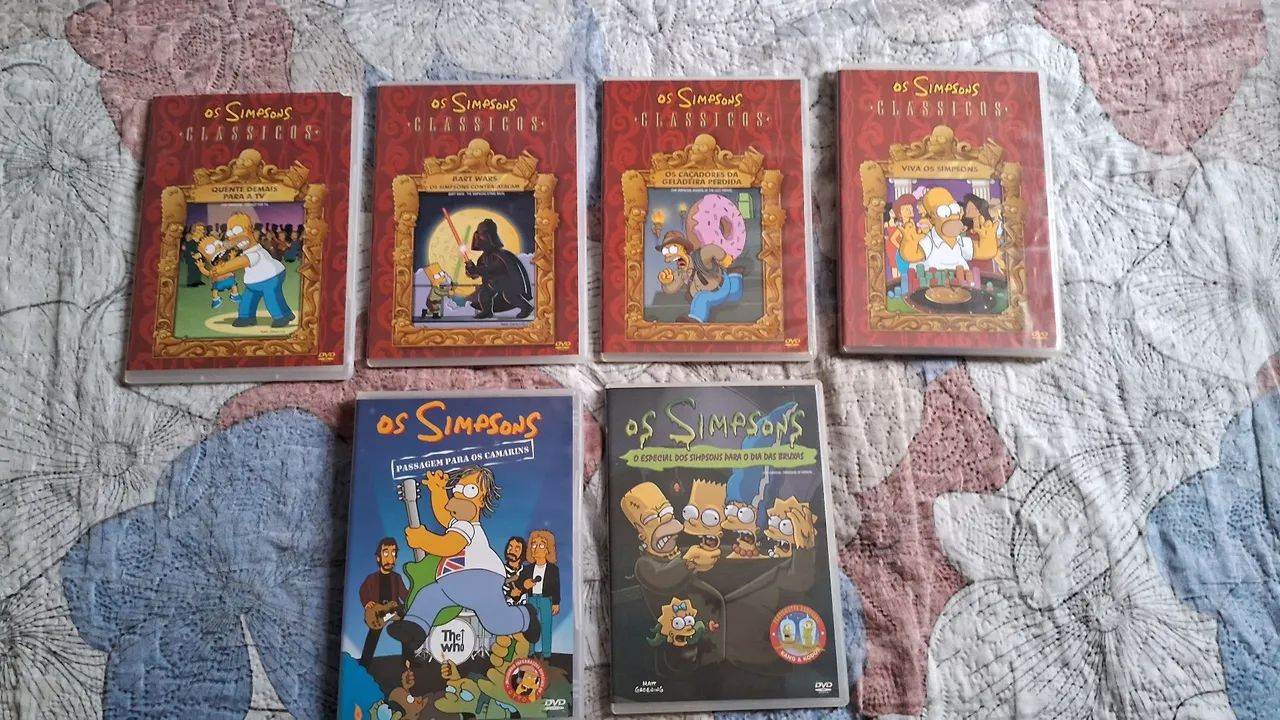 DVD's Os Simpsons (Episódios Avulsos)