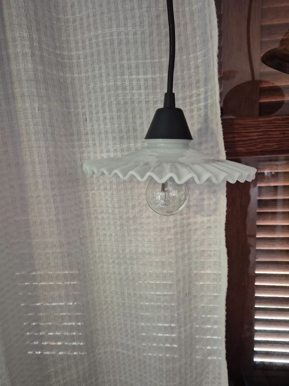 Luminária pendente retro