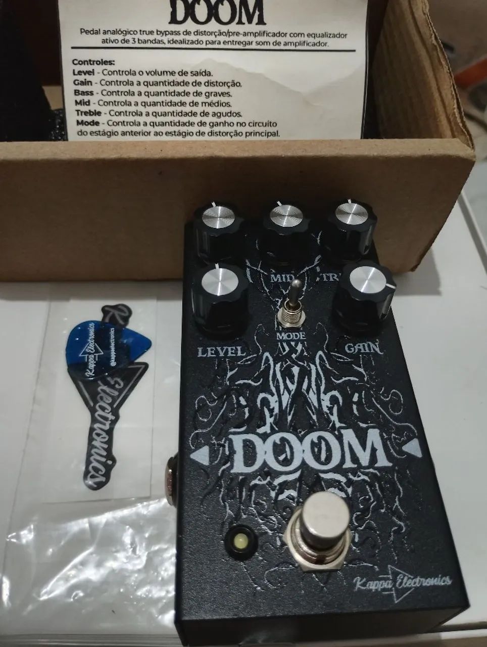 Pedal Doom Metal - Kappa eletrônics (novo) - Foto 2