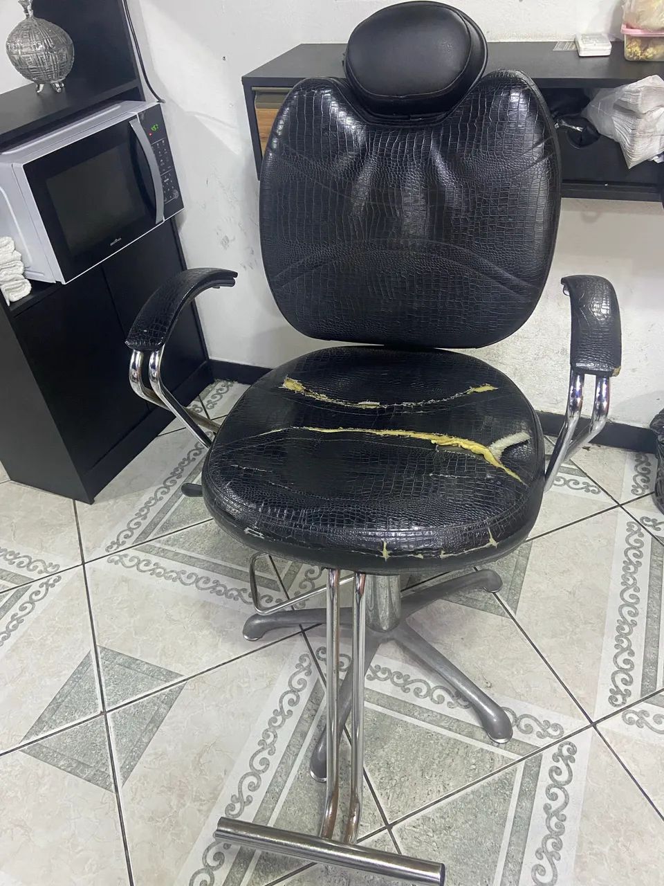 Cadeira barbeiro  - Foto 2