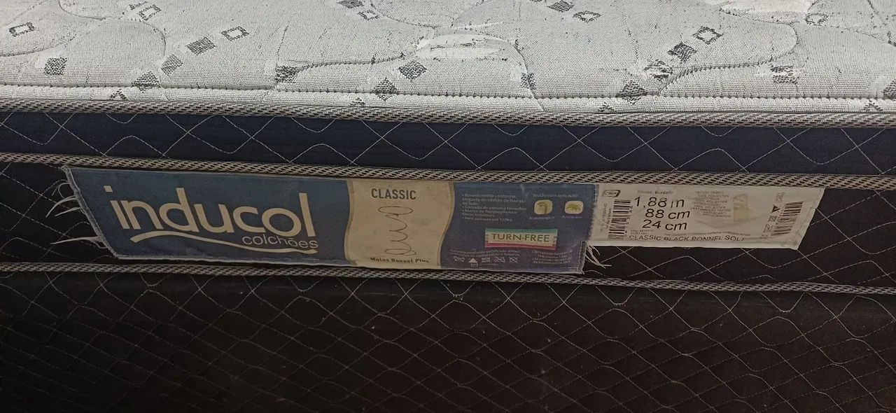 Cama Box Solteiro Usada - Foto 3