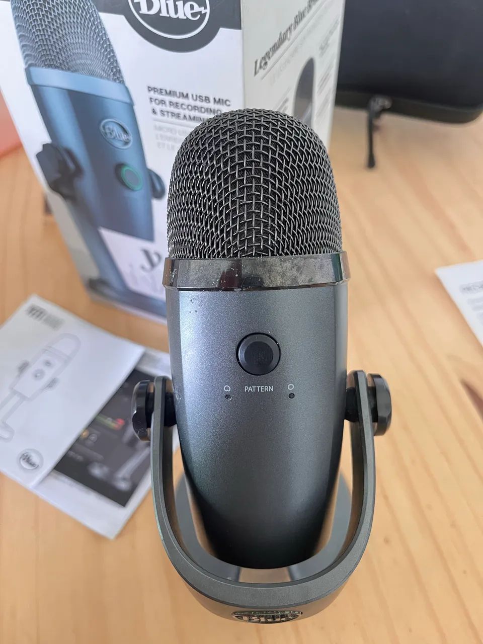 Microfone USB Blue Yeti Nano | Estado de Novo | Na Caixa Original