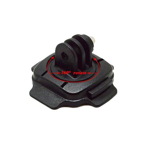 Suporte Capacete 360 Graus Giratório Adesivo Gopro 1 2 3 - Foto 5