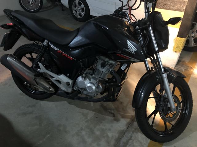 Vendo Fan 160 18/19 com rodas de Liga leve - Foto 4