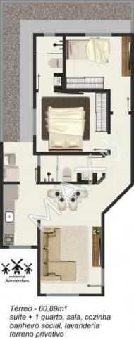 Apartamentos financiáveis para venda em barra velha, itajuba, 1 dormitório, 1 suíte, 1 ban - Foto 13