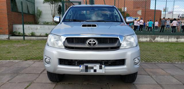 Hilux srv diesel 4x4 automática impecável - Foto 3