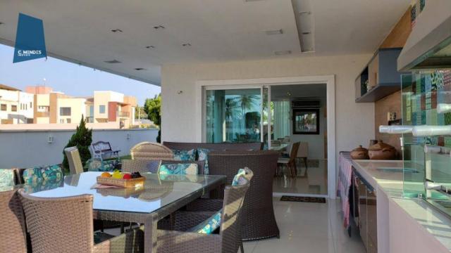 Casa no Alphaville Fortaleza com 4 dormitórios à venda, 310 m² por R$ 1.800.000 - Cararu - - Foto 17
