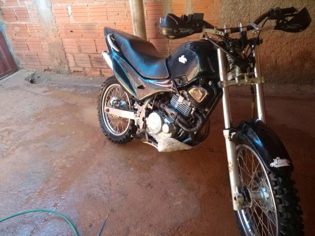 Vendo Falcon ou troco né outra moto de rua - Foto 3