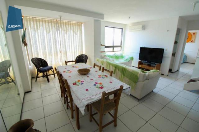 Apartamento Duplex para alugar, 130 m² por R$ 4.000,00/mês - Mucuripe - Fortaleza/CE - Foto 10