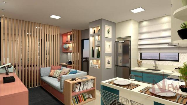 Studio com 1 dormitório à venda, 29 m² por R$ 153.000 - Centro - São José dos Pinhais/PR - Foto 16