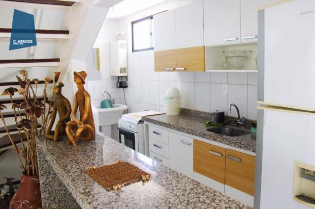 Apartamento Duplex para alugar, 130 m² por R$ 4.000,00/mês - Mucuripe - Fortaleza/CE - Foto 4