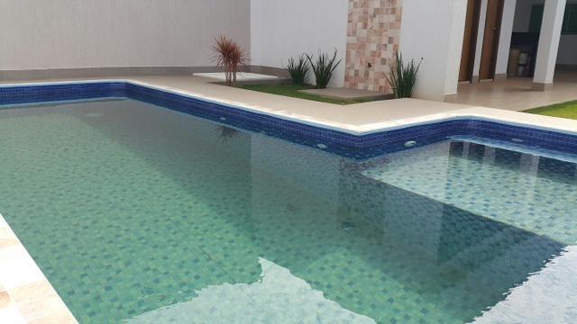Lançamento! Casa de 3 Suítes, Piscina, Churrasqueira em Cond Fechado - Foto 11