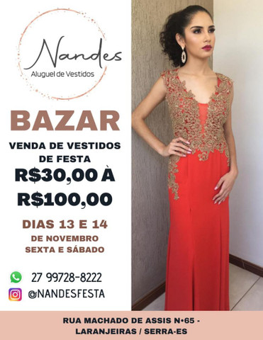aluguel de roupas laranjeiras