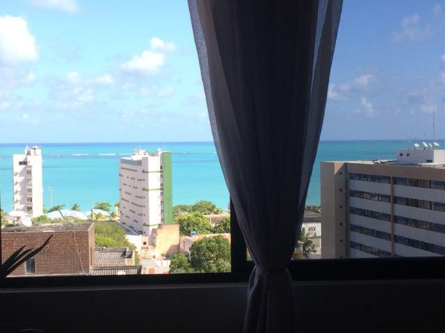 Apartamento Quarto e Sala com vista para o mar de Pajuçara. - Foto 10