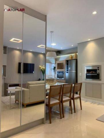 Apartamento garden com 3 dormitórios à venda, 208 m² por r$ 1.230.000,00 - pioneiros - bal - Foto 4