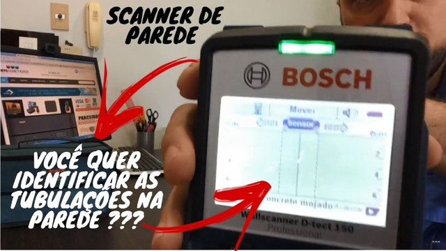 Aluguel de Scanner de Parede Bosh * - Foto 2