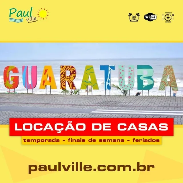 Casa pra sol e mar tudo pertinho das casas