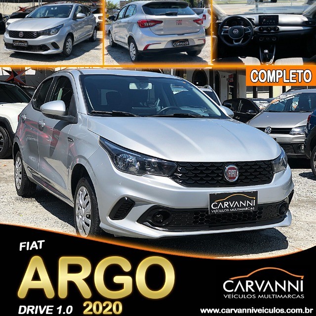 FIAT ARGO DRIVE 1.0 2020 COMPLETO