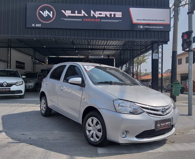 TOYOTA ETIOS 1.3 X 2015  APENAS 54MIL KM 