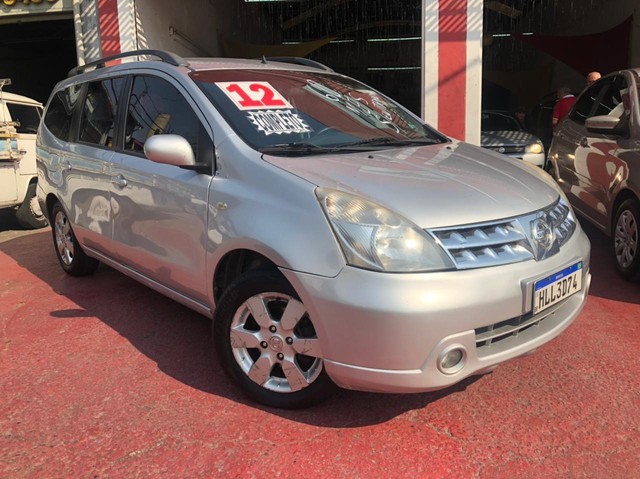 NISSAN GRAND LIVINA SL 1.8 16V  FLEX   AUT  FLEX AUTOMÁTIC