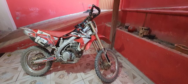VENDO CRF 450X 2012 HONDA 23900 P SAIR HOJE CRF450X