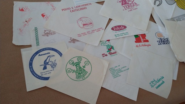 100 Guardanapos de Restaurantes do Brasil (Coleção) - Foto 4