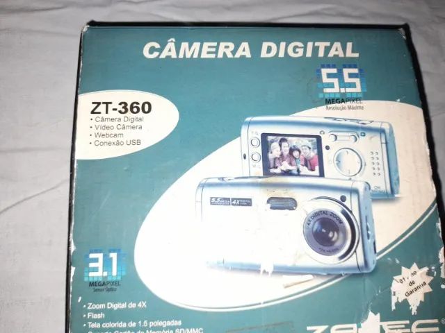 maquina fotográfica digital  Zaitec ZT-360 5.5 Megapixels
