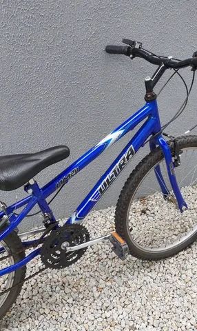 Bicicleta Aro 24 Rebaixada 18 Marchas Aço Carbono Ultra Bikes