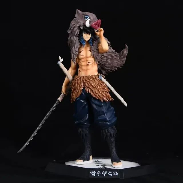 Coleção 6 Action Figure - Demon Slayer Bonecos Kimetsu no Yaiba