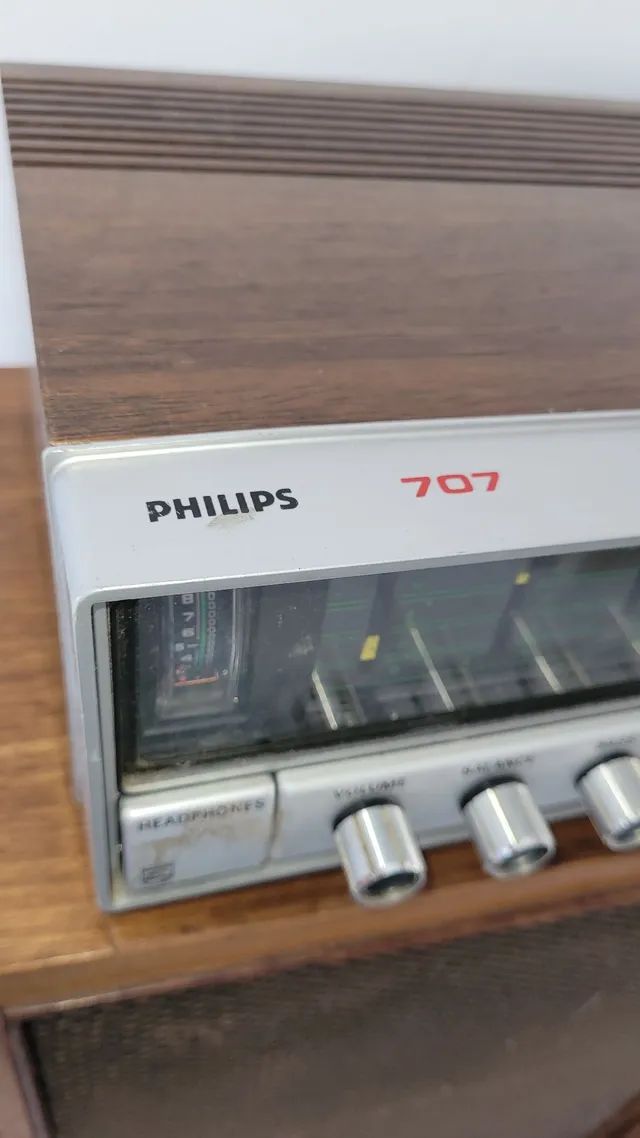 Receiver Philips 707 funcionando perfeitamente