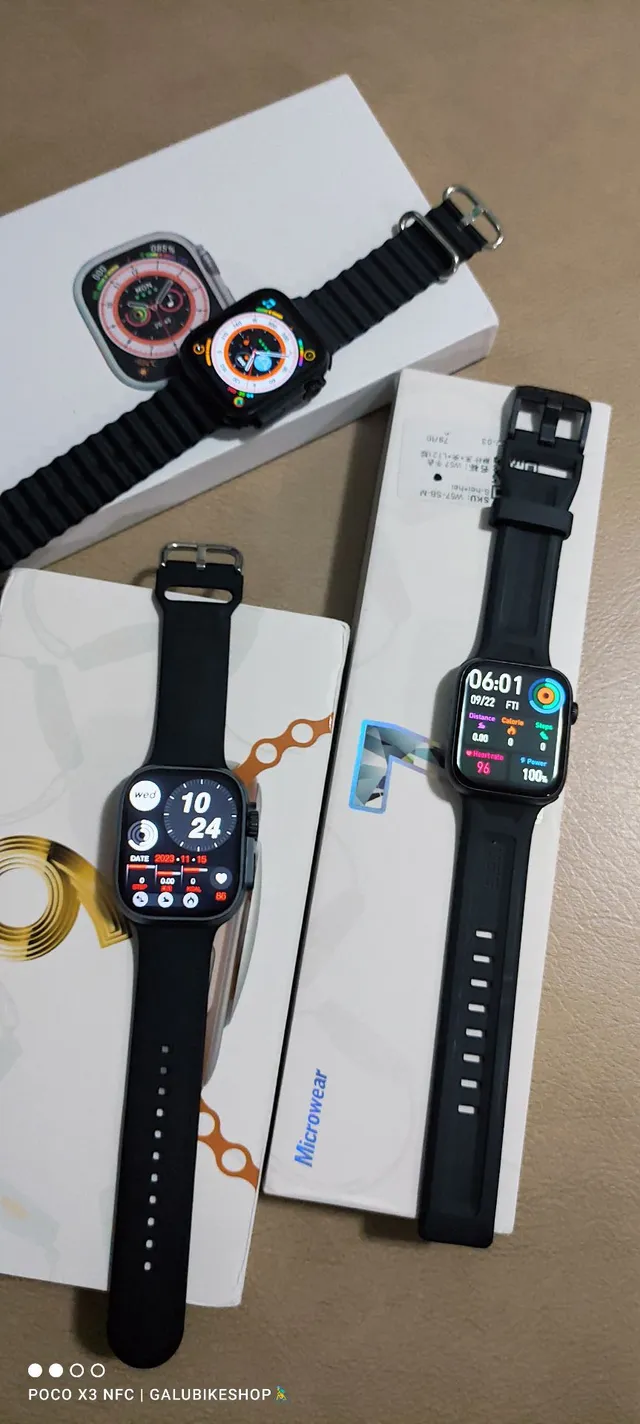 Apple Watch Ultra 2 OLED 49 mm Digital 410 x 502 pixels Ecrã táctil 4G  Titânio GPS - Loja XPTS