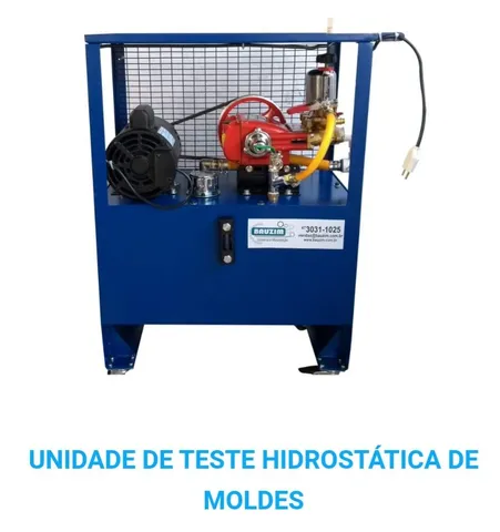 UNIDADE DE TESTE HIDROSTATICA DE MOLDES-MOVEL (ÁGUA)