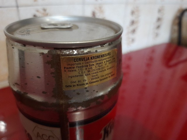 Lata De Cerveja Kronenbourg Fabricado em 01/1996 - 1000ml. - Foto 3