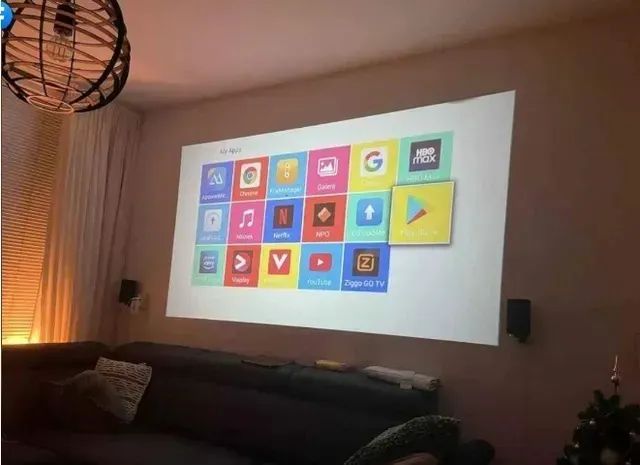 Projetor Portátil Hongtop S30Max Android 10 Wi-fi Bluetooth - Foto 2