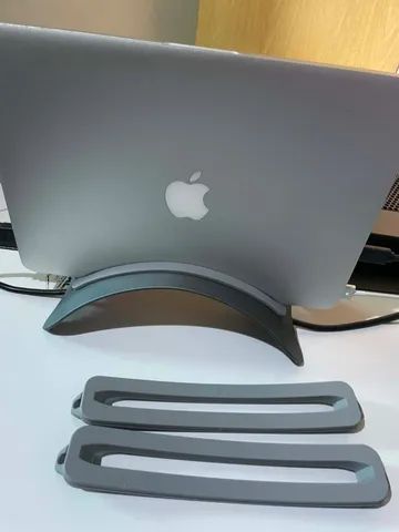 Suporte Vertical em alumínio para Macbooks/notebooks - Foto 4