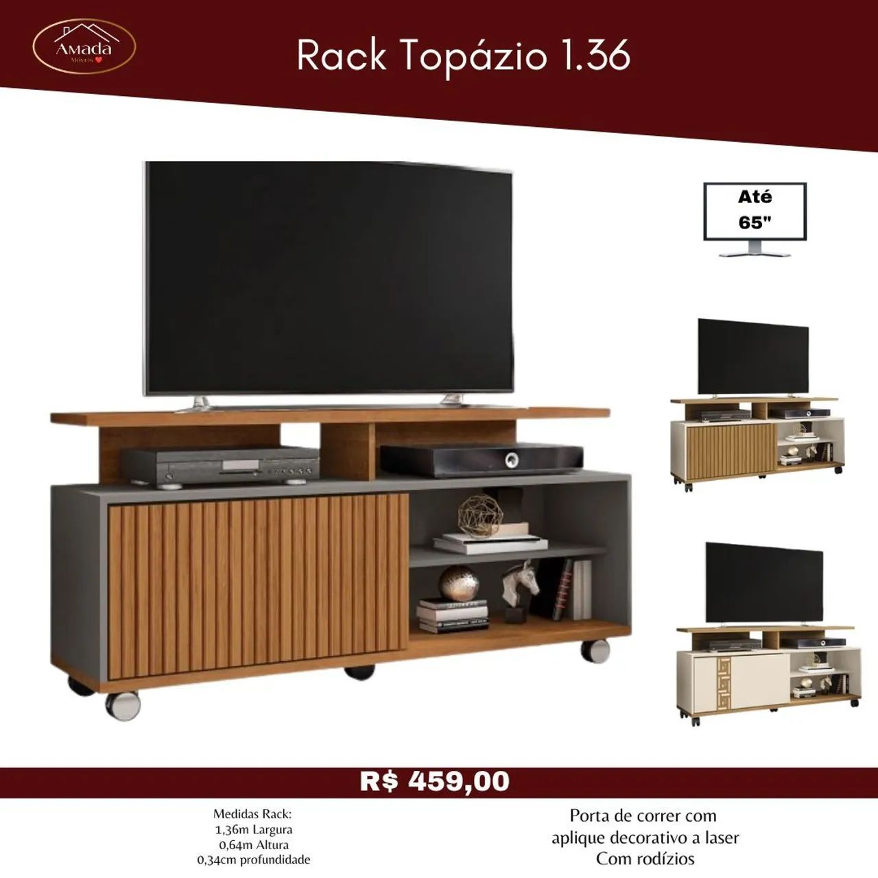 Rack Topázio 1.36 - Novo