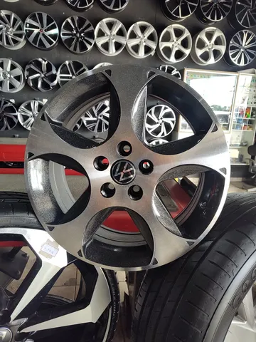 Aro 16 semi novas revitalizadas em 10 x sem juros furacão 5x100<br><br>