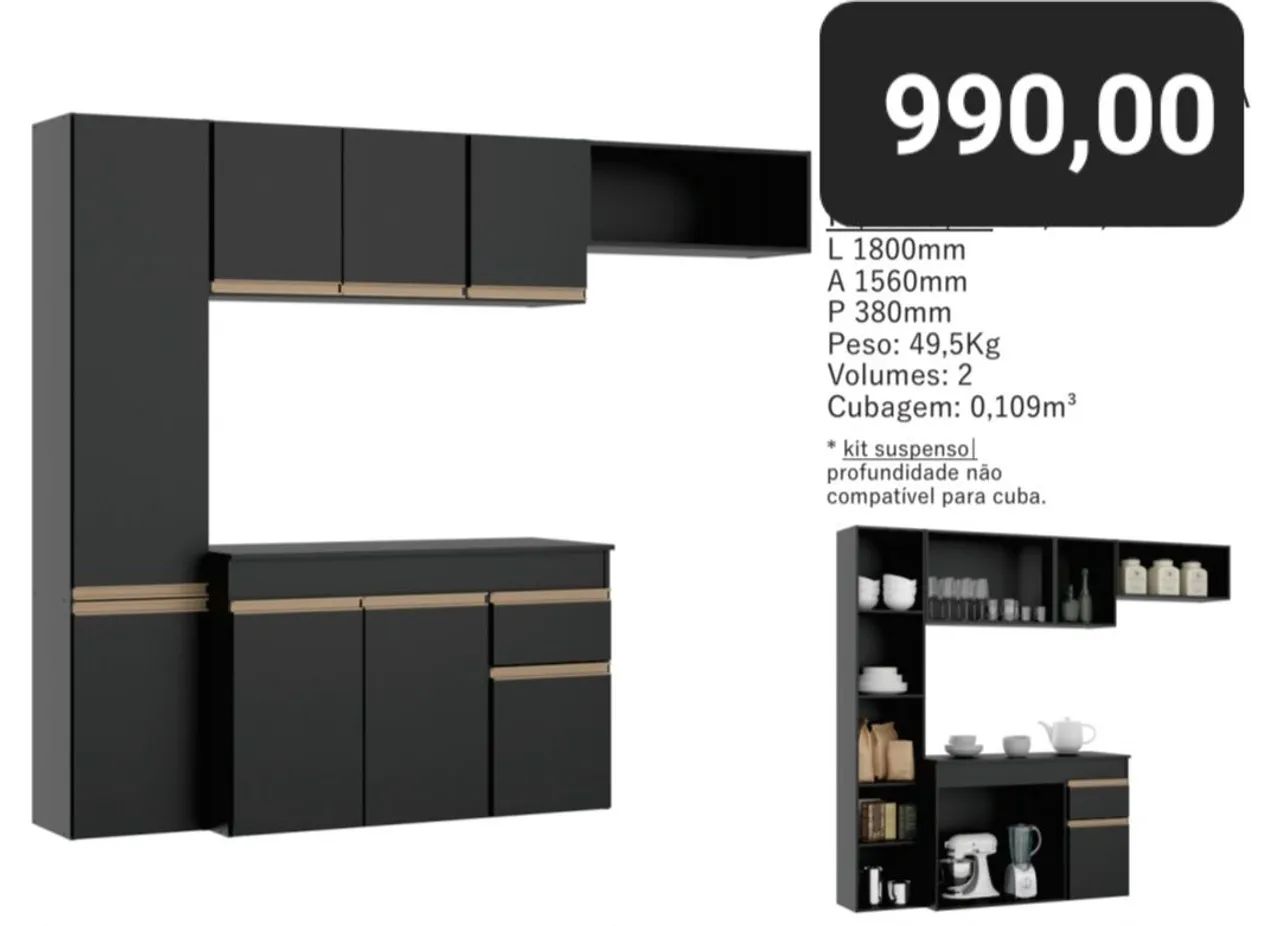 Cozinha completa 4 peças  - Foto 5