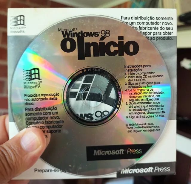 Cd o Início windows 98 Lacrado. - Foto 4