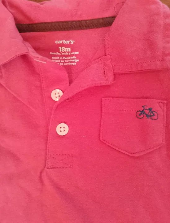 Polo Carter's Bebê 18 meses