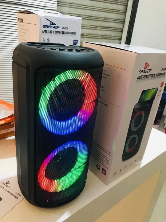 Caixa de Som Grazep Amplificada 
