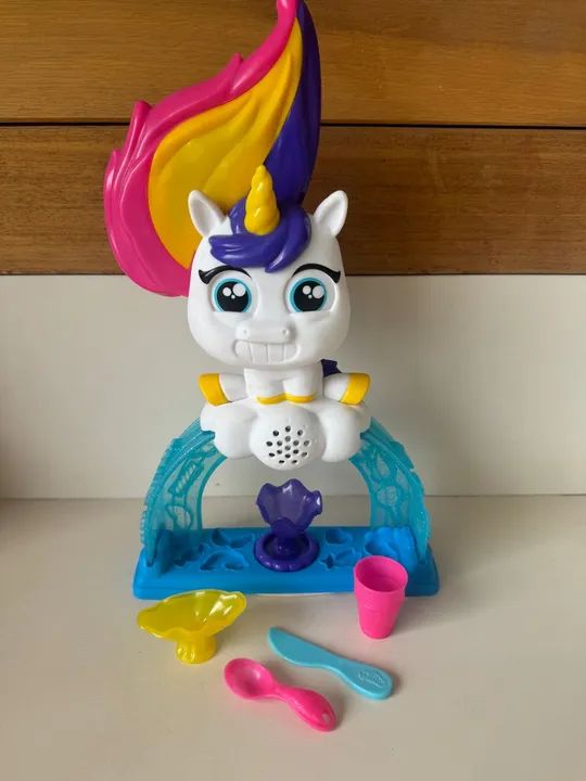 Sorveteria Play Doh Unicornio Massinha - Foto 3